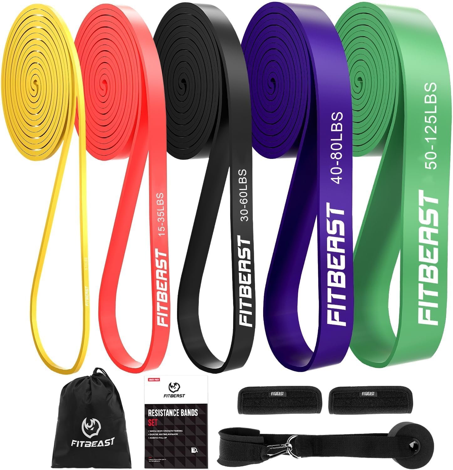 FitBeast Pull-Up Resistance Bands
