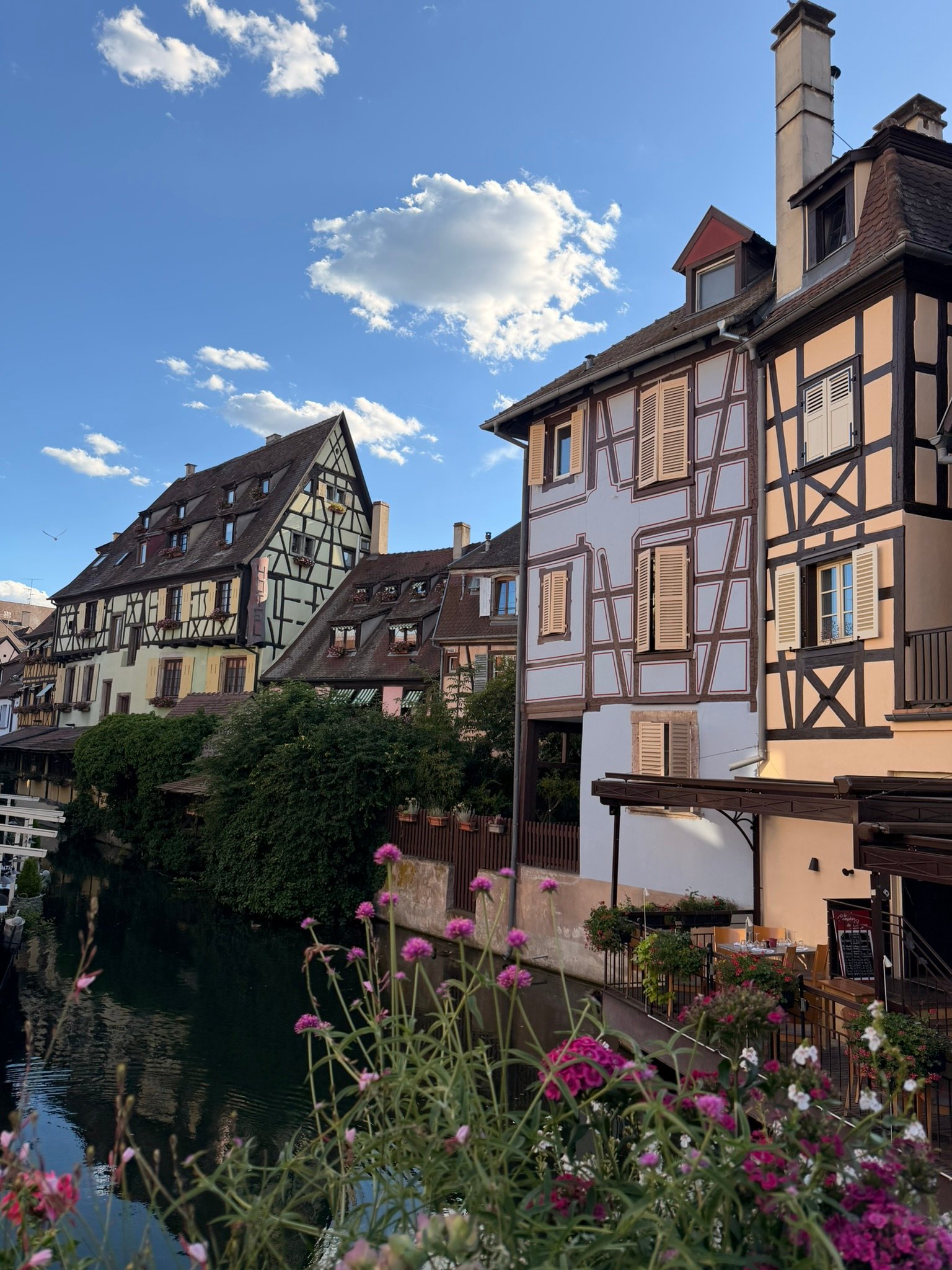 Half-timbered houses in Colmar