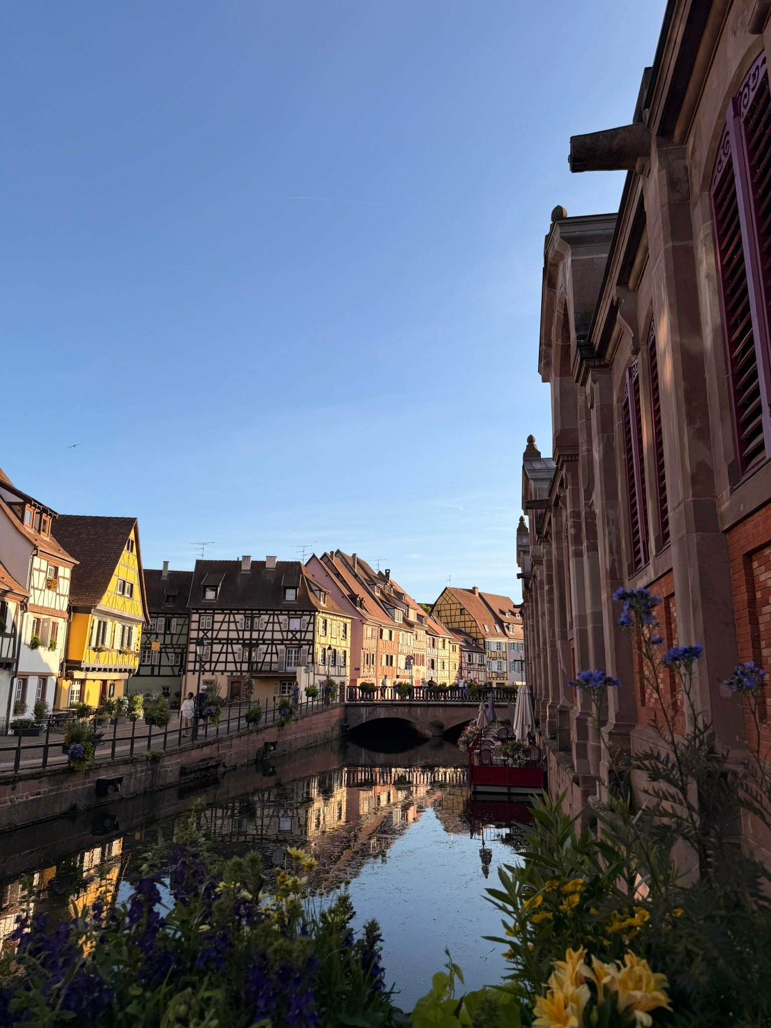 Canal in the Petite Venise district of Colmar