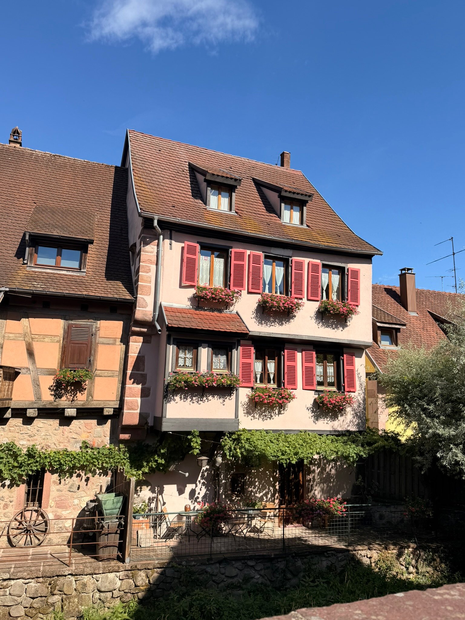Half-timbered house in Kaysersberg