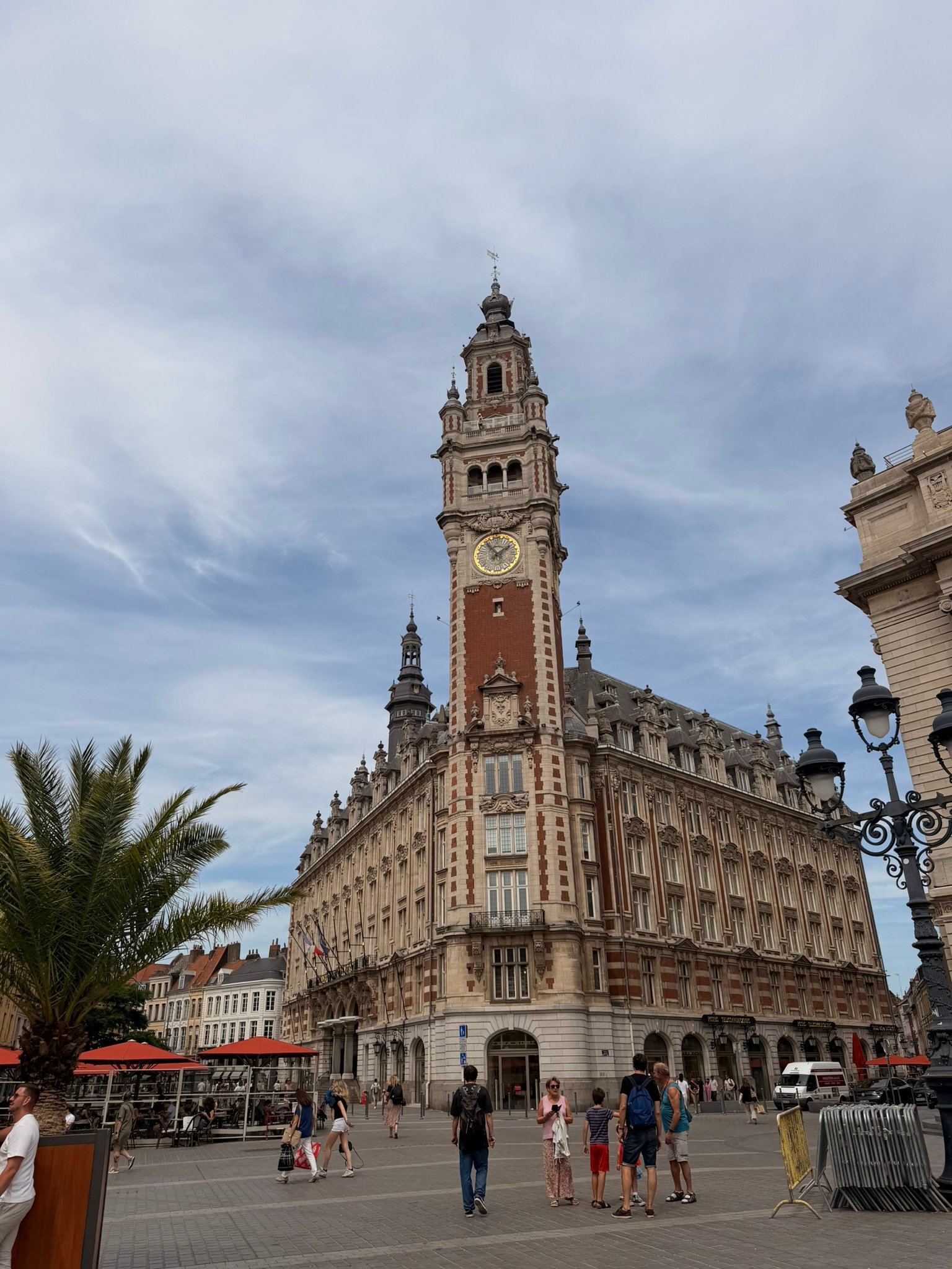 Flemish architecture in Lille's old town