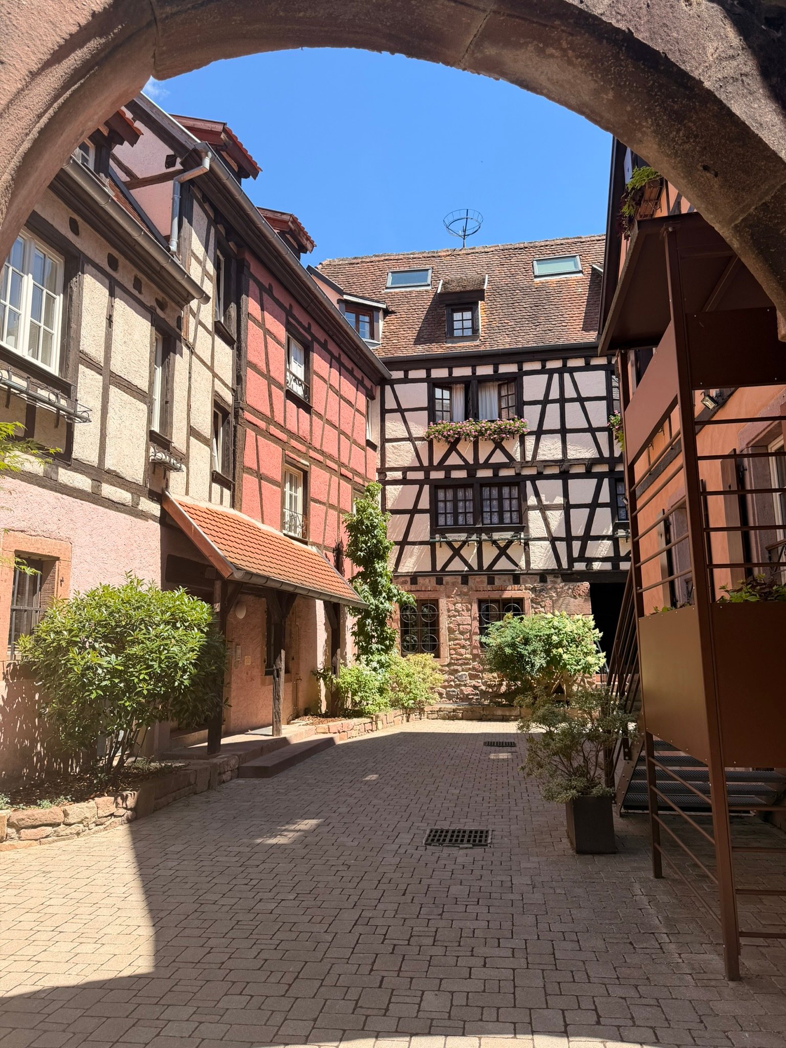 Streets of Ribeauvillé, Alsace