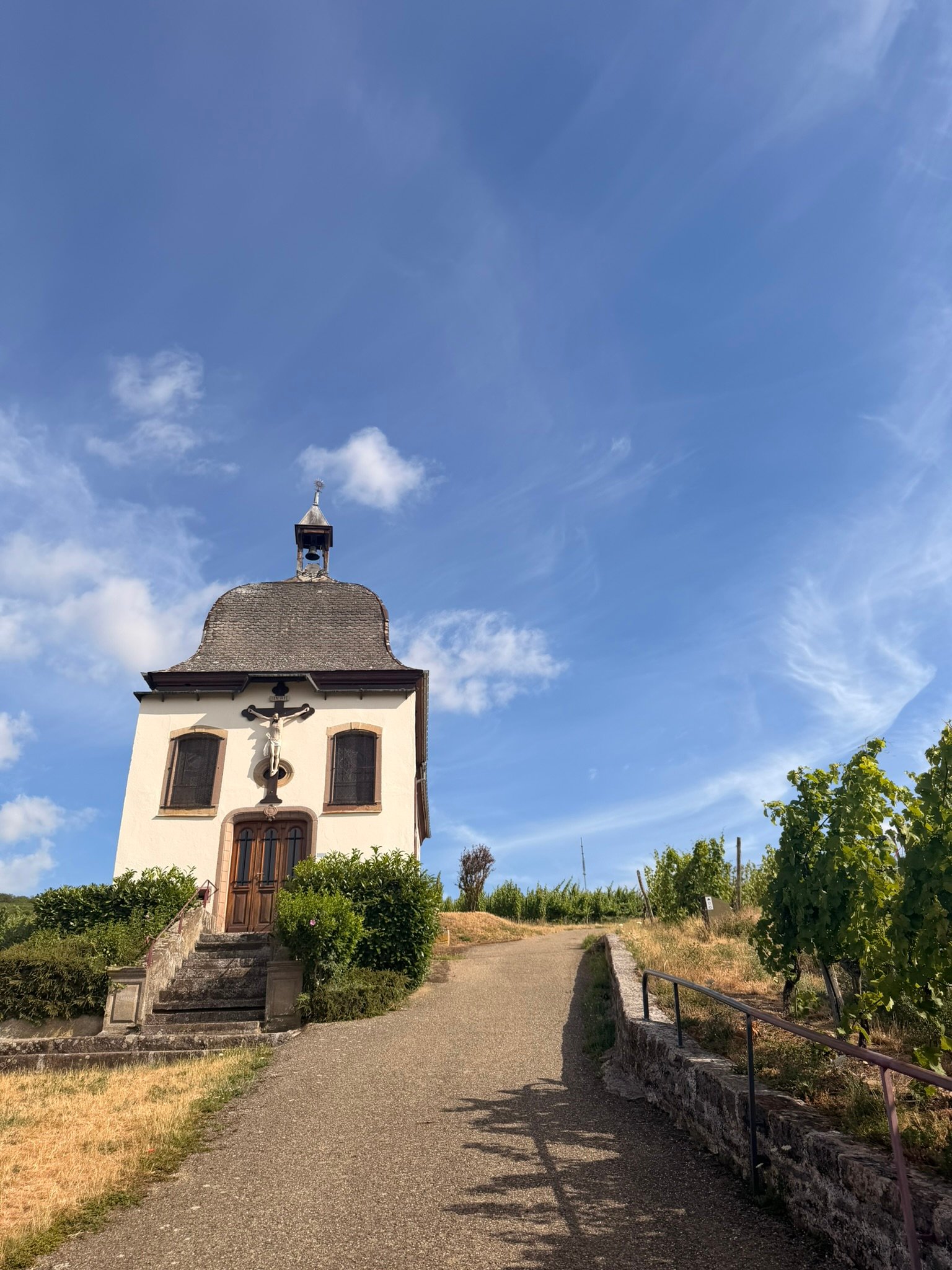 The Marlenberg chapel on the hill above Marlenheim