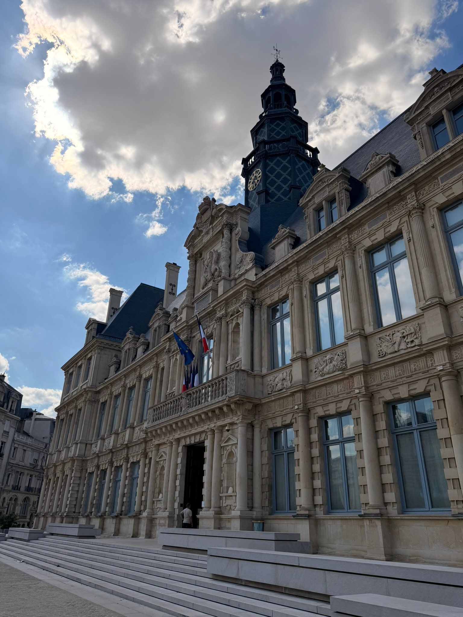 A historic building in Reims city centre