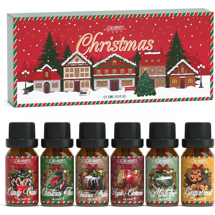SALUBRITO Christmas Fragrance Oil Set