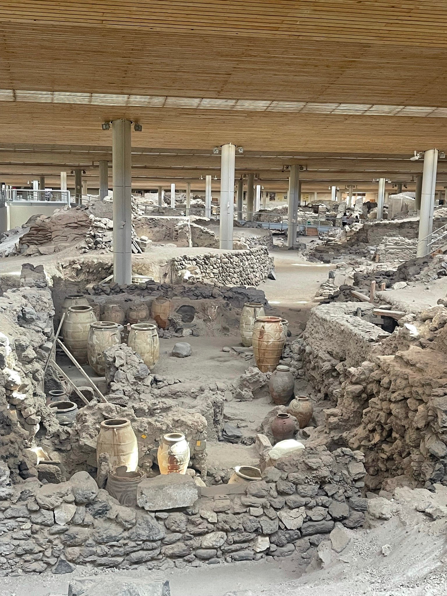 Santorini – Akrotiri excavations