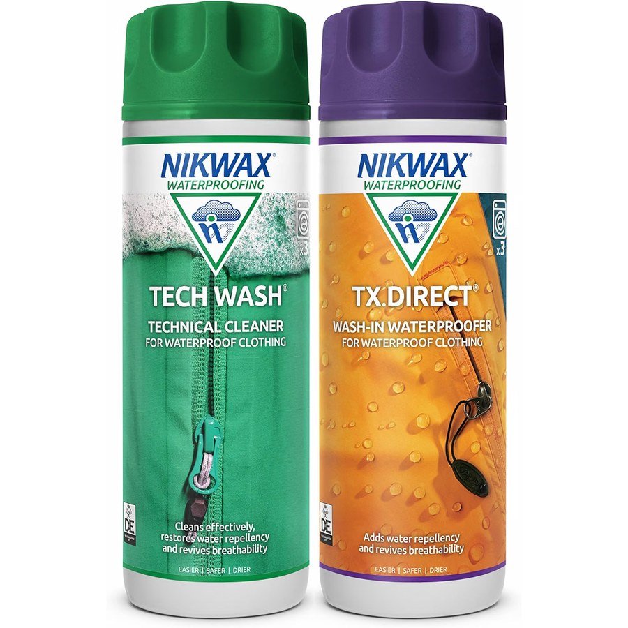 Nikwax Tech Wash & TX.Direct Twin Pack