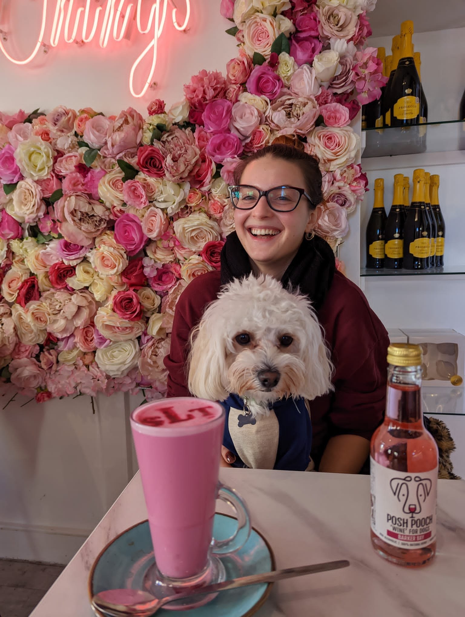 A dog-friendly coffee shop in Bath
