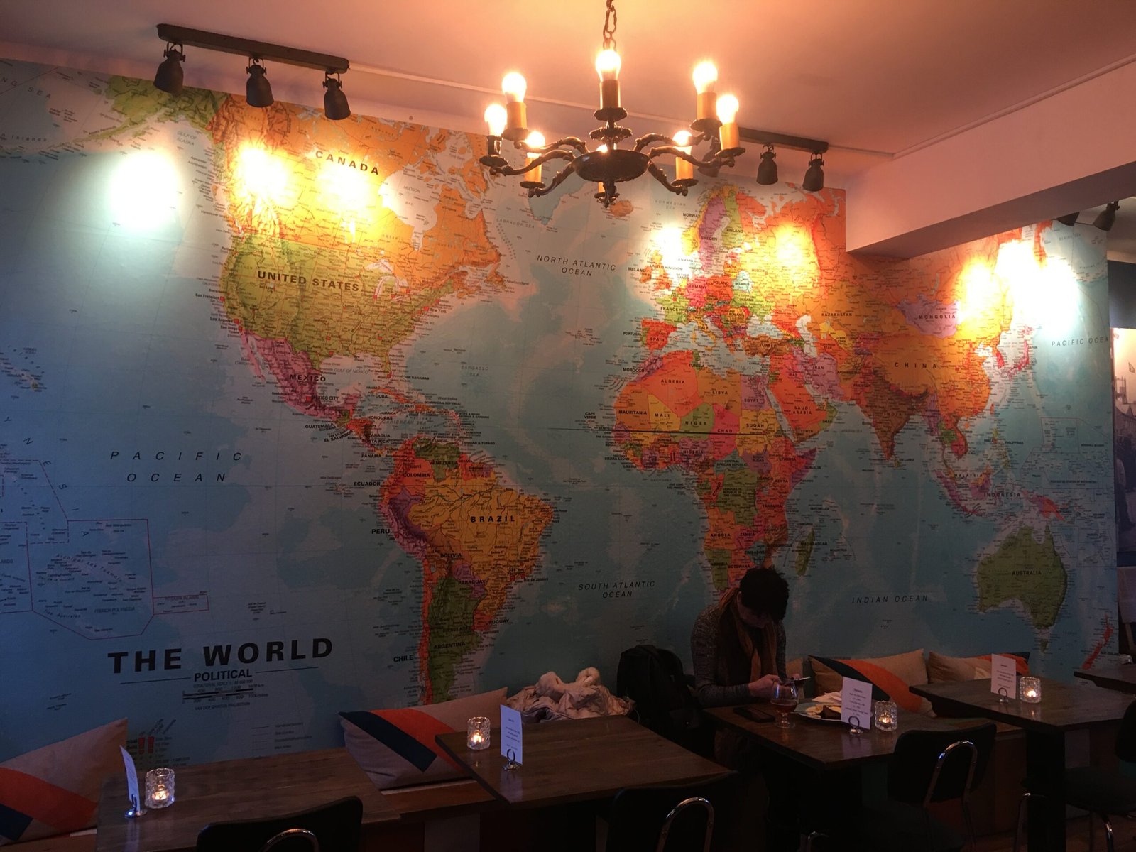 One of Reykjavik's cosy cafés