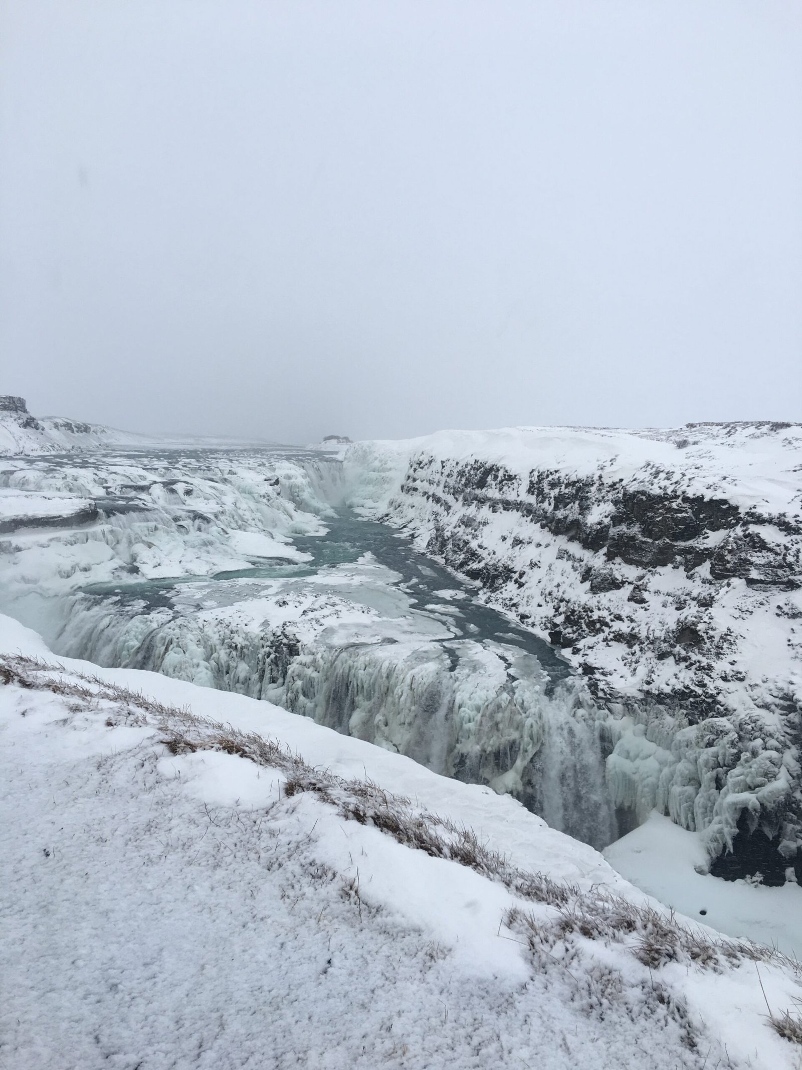 Gullfoss in winter